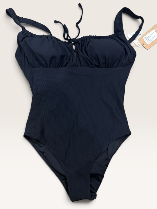 Berlook Other - Berlook Classic Ribbed One-Piece Swimsuit Women's Swim Size L